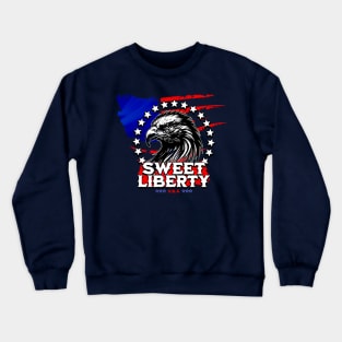 Sweet Liberty Eagle Crewneck Sweatshirt